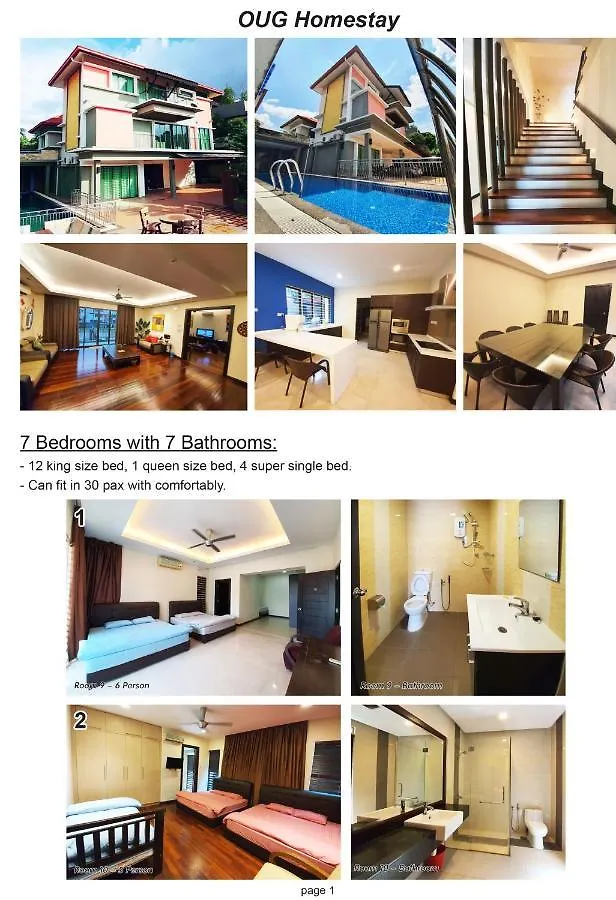 Kl City Bungalow Pool Homestay Kuala Lumpur